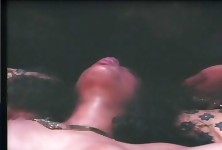 Beautiful Champagne Pendavis Lying in Bed Nude