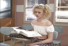 Coed Fucks the Teacher in Class