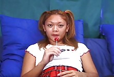 Kimmy Kahn Takes on Monster Cock