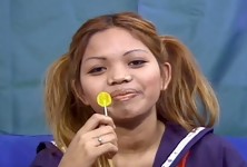 Cute Asian Takes on Massive Cock