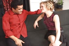 Blonde MILF Loves Big Black Cock