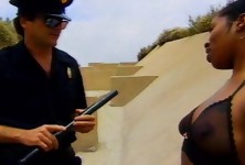 Police Man Gets Carmel Lover to Suck