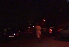 Public Nudity Whore Banged By Three Men