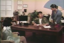 Sexy Asian MILF Screwed on Top of Desk