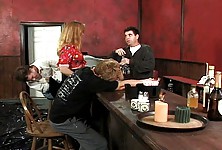 Red-Headed Babe Takes Her Rage Out