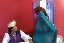 Sultry MILF Persia Performs a Sloppy Deepthroat Blow Job