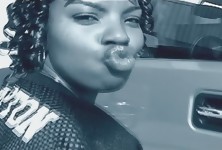 Sexy Ebonie Bonnie Blaze Sucks and Fucks on the Couch