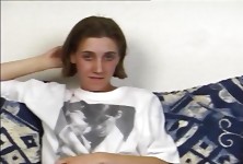 Young College Couple Fucking on the Couch